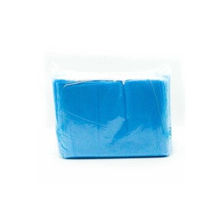 Cubrebocas doble capa azul